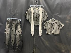 DESCRIPTION HOUSE OF FEAR AUNT ROSE ACTORS COSTUME. ADDITIONAL INFORMATION EVERY STAIN, EVERY BLEMISH, TELLS A STORY OF HORROR AND DESPAIR. FROM THE H