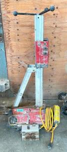 HILTI DD250E DIAMOND CORE DRILL W/ STAND