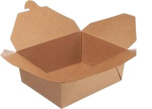 DESCRIPTION (9) CASES OF CHOICE BROWN KRAFT #2 PAPER FOOD CONTAINERS BRAND / MODEL: 795PT0KFT2 ADDITIONAL INFORMATION 7 3/4" X 5 1/2" X 2". 200 PER CA