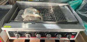 VOLLRATH 36" CAYENNE MEDIUM DUTY LAVA RACK CHARBROILER.