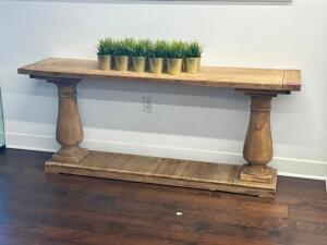 71" MEDIA CENTER / HALLWAY TABLE