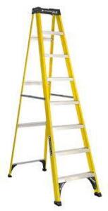 DESCRIPTION: (1) STEP LADDER BRAND/MODEL: LOUISVILLE #W-3118-08 INFORMATION: YELLOW, FIBERGLASS SIZE: 12'3" RETAIL$: $240.00 EA QTY: 1