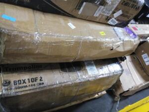 DESCRIPTION: (1) PALLET OF MISC TRAMPOLINE PARTS BRAND/MODEL: MANY INFORMATION: MUST COME INSPECT QTY: 1