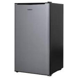 DESCRIPTION: (1) MINI FRIDGE BRAND/MODEL: GALANZ/GLR33MS1E02 INFORMATION: STAINLESS STEEL/CAPACITY: 3.3 CU-FT SIZE: 17.48"X 17.48"D X 33.19"H RETAIL$: