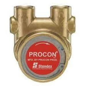 DESCRIPTION: (2) ROTARY VANE PUMP BRAND/MODEL: PROCON #104E240F11BC INFORMATION: BRASS SIZE: 100 GPH MAX. FLOW RATE, 6 FT OF HEAD MAX. FEET OF HEAD, 3