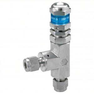 DESCRIPTION: (1) HIGH PRESSURE RELIEF VALVE BRAND/MODEL: HAM-LET #802NA6 INFORMATION: STAINLESS STEEL SIZE: LET-LOK, LET-LOK, 1/4 IN INLET SIZE RETAIL