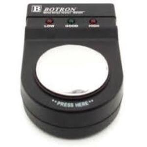 DESCRIPTION: (1) TOUCH PLATE WRIST TESTER BRAND/MODEL: BOTRON #B8202 INFORMATION: BLACK RETAIL$: $96.51 EA QTY: 1