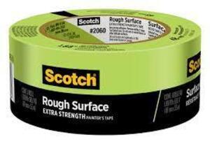 DESCRIPTION: (10) ROLLS OF ROUGH SURFACE PAINTERS TAPE BRAND/MODEL: SCOTCH #2060 INFORMATION: GREEN SIZE: 1.88" X 60.1 YD RETAIL$: $7.63 EA QTY: 10