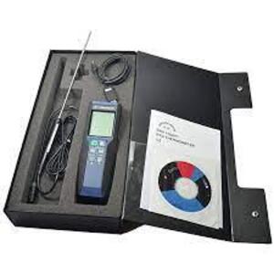 DESCRIPTION: (1) RTD THERMOMETER DATA LOGGER BRAND/MODEL: THERMCO INFORMATION: BLACK CARRY CASE RETAIL$: $329.95 EA QTY: 1