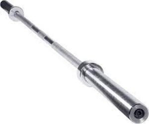 DESCRIPTION: (1) OLYMPIC BAR BRAND/MODEL: CAP BARBELL/OB-85 INFORMATION: STEEL ALLOY/KNURLED SIZE: 7'L [45 LBS] RETAIL$: 119.99 QTY: 1