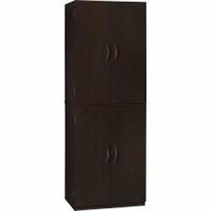 DESCRIPTION: (1) STORAGE CABINETBRAND/MODEL: MAINSTAYSINFORMATION: ESPRESSOSIZE: 4 DOOR, 21.3" X 15.6" X 60"RETAIL$: $58.00 EAQTY: 1