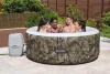 DESCRIPTION: (1) SALUSPA, MOSSY OAK INFLATABLE HOT TUB BRAND/MODEL: COLEMAN INFORMATION: CAMOUFLAGE SIZE: 28" X 77" X 28" RETAIL$: 507.69 EA QTY: 1