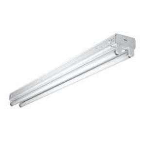 DESCRIPTION: (4) FLUORESCENT LIGHT FIXTURES BRAND/MODEL: METALUX BY COOPER #SSF-132-UNV-EB81-U SIZE: 4' RETAIL$: $42.49 EA QTY: 4