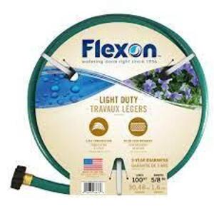 DESCRIPTION: (2) LIGHT-DUTY HOSE BRAND/MODEL: FLEXON INFORMATION: GREEN SIZE: 50' RETAIL$: $21.55 EA QTY: 2