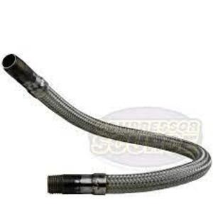 DESCRIPTION: (2) FLEXIBLE HOSE INFORMATION: STAINLESS STEEL SIZE: 1-1/2" X 24" RETAIL$: $155.00 EA QTY: 2