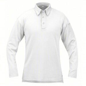 DESCRIPTION: (2) TACTICAL POLO BRAND/MODEL: PROPPER #28AM67 INFORMATION: WHITE SIZE: XL, LONG SLEEVE RETAIL$: $61.33 EA QTY: 2