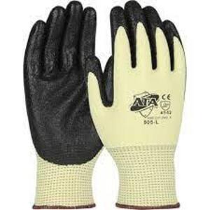 DESCRIPTION: (24) PAIRS OF RUBBER PALM WORK GLOVES BRAND/MODEL: ATA #505-S INFORMATION: YELLOW SIZE: SMALL RETAIL$: $9.90 PER PAIR QTY: 24