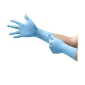 DESCRIPTION: (10) BOXES OF (50) PAIRS OF RUBBER GLOVES BRAND/MODEL: MICROFLEX #N872 INFORMATION: BLUE SIZE: MEDIUM RETAIL$: $38.00 EA QTY: 10