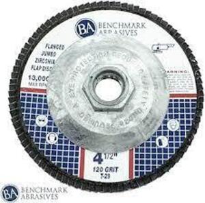 DESCRIPTION: (1) BOXES OF (10) GRINDING WHEELS BRAND/MODEL: FABCO SIZE: 4-1/2" X 5/8"-11 QTY: 1