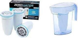 DESCRIPTION: (1) REPLACEMENT WATER FILTERS BRAND/MODEL: ZEROWATER SIZE: 6 RETAIL$: $71.62 EA QTY: 1