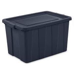 DESCRIPTION: (3) STORAGE TOTE BRAND/MODEL: STERILITE SIZE: 18 GALLON RETAIL$: $24.58 EA QTY: 3