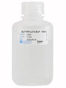 DESCRIPTION: (1) BUTTERFIELD'S PHOSPHATE BUFFER BRAND/MODEL: HARDY DIAGNOSTICS RETAIL$: $356.97 EA QTY: 1