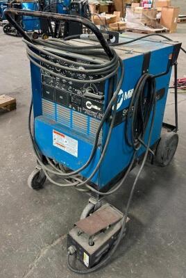 SYNCROWAVE 250 CONSTANT CURRENT AC/DC ARC WELDER ON CASTERS