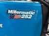 MILLERMATIC 252 HIGH OUTPUT MIG WELDER ON CASTERS - 9