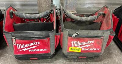 (2) MILWAUKEE PACKOUT BAGS