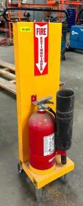 PORTABLE FIRE EXTINGUISHER STATION