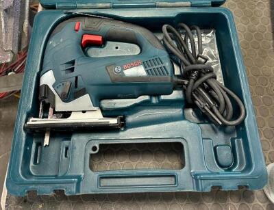 ELECTRIC VARIABLE SPEED JIG SAW WITH CASE