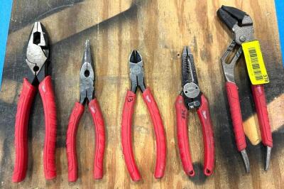 5PC PLIER SET