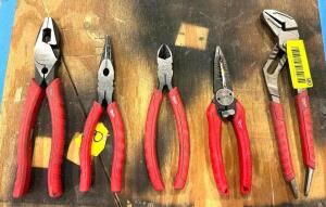 5PC PLIER SET