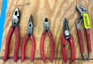 5PC PLIER SET