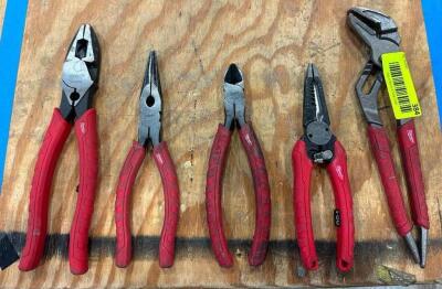 5PC PLIER SET