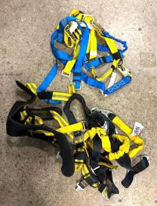 (2) SAFETY HARNESSES