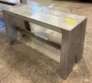 ALUMINUM BENCH