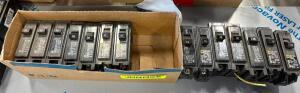 (14) 15A & 30A BREAKER SWITCHES