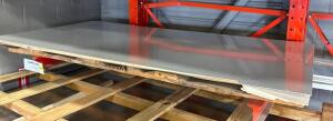 (8) - .125 X 60" X 120" ALUMINUM SHEETS