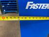 FASTENAL 34" X 12" X 42" METAL HARDWARE BIN W/ CONTENTS. - 4