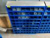 FASTENAL 34" X 12" X 42" METAL HARDWARE BIN W/ CONTENTS.