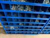 FASTENAL 34" X 12" X 42" METAL HARDWARE BIN W/ CONTENTS. - 4