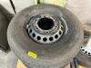 (5) ASSORTED 215/85R USED TRUCK TIRES W/ RIMS - 2