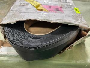 (1) ROLL OF 3" CHARCOAL GREY RUBBER TRIM