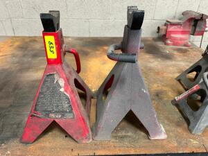 (2) 3 TON JACK STANDS