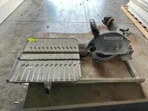 RIDGID WET TILE SAW W/ TABLE