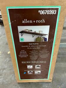 ALLEN ROTHI SOLID SHELF KIT