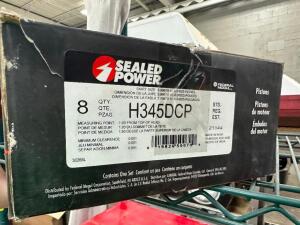 SEALED POWER H345DCP CASTS PISTONS (8)