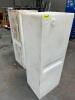 (2) 55" X 22" PLASTIC WATER TANKS.