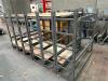 (6) 48" X 18" SHELVING FRAMES.